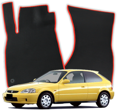 EVA Fußmatten für Honda Civic 6 gen Kompakt 3 Türer (1995-2000)