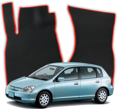 EVA Fußmatten für Honda Civic 7 gen Kompakt 5 Türer (2000-2006)