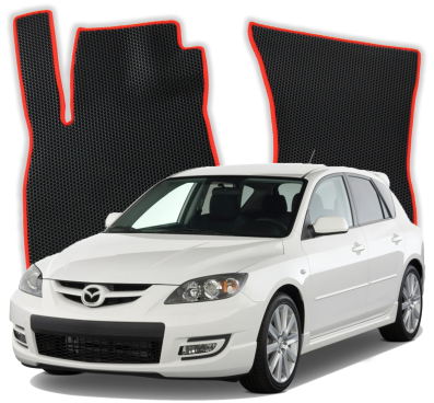 EVA Fußmatten für Mazda 3 BK 1 gen Kompakt 5 Türer (2003-2008)