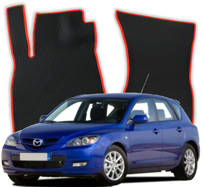 EVA Fußmatten für Mazda 3 BK 1 gen Kompakt 5 Türer (2003-2009)