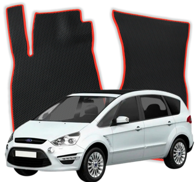 EVA Fußmatten für Ford S-Max 5-Sitzer MK1 1 gen Minivan (2006-2014)