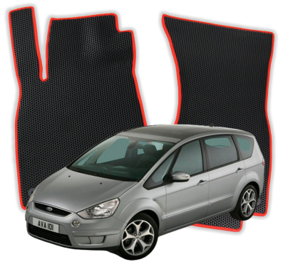 EVA Fußmatten für Ford S-Max 7-Sitzer MK1 1 gen Minivan (2006-2014)