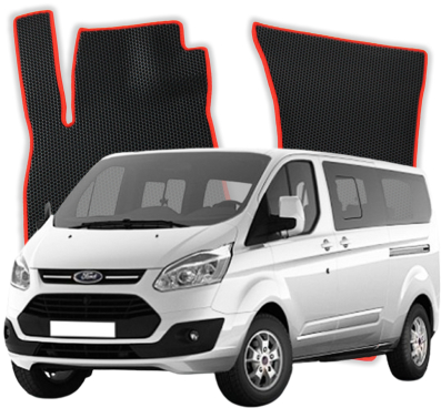EVA Fußmatten für Ford Tourneo Custom 8-Sitzer L2 1 gen Minivan (2017-2023)