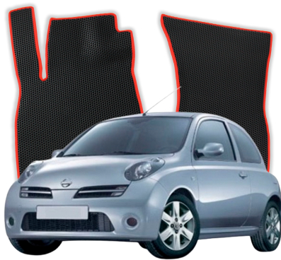 EVA Fußmatten für Nissan Micra K12 3 gen Kompakt 3 Türer (2003-2010)