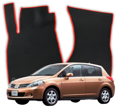 EVA Fußmatten für Nissan Tiida 1 gen Kompakt 5 Türer (2004-2012)