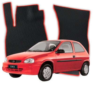 EVA Fußmatten für Opel Corsa B 2 gen Kompakt 3 Türer (1993-2000)