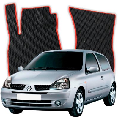 EVA Fußmatten für Renault Clio Facelift-Versionen (2005) - Vor-Facelift-Modell (2009) 2 gen Kompakt 3 Türer (1998-2012)