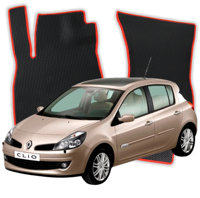 EVA Fußmatten für Renault Clio Vor-Facelift-Modell (bis 2009) 3 gen Kompakt 5 Türer (2005-2012)