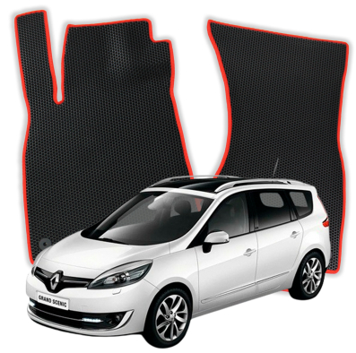 EVA Fußmatten für Renault Grand Scenic 5-Sitzer 3 gen Minivan (2009-2016)
