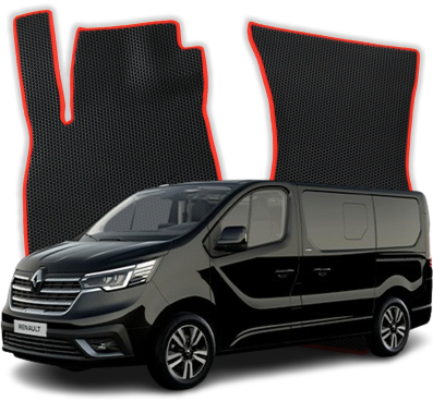 EVA Fußmatten für Renault Trafic 9-Sitzer 3. Generation Minivan 3 Türer (2014-2025)