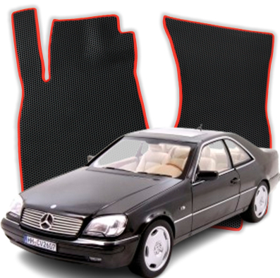 EVA Fußmatten für Mercedes-Benz CL C140 1 gen Coupe (1992-1999)