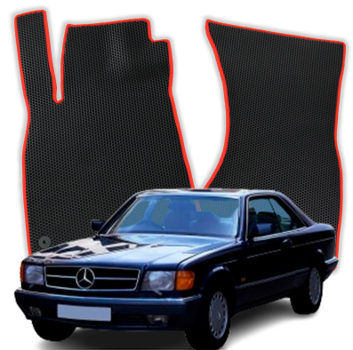 EVA Fußmatten für Mercedes-Benz S-Klasse C126 2 gen Coupe (1979-1992)