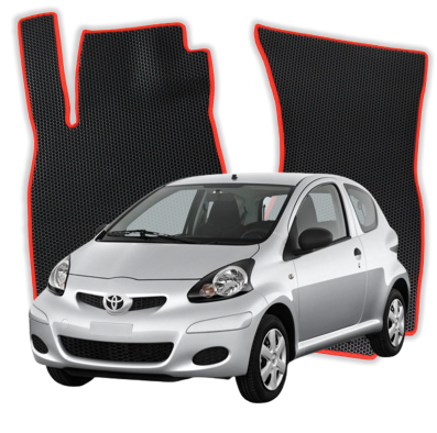EVA Fußmatten für Toyota Aygo 1 gen Kompakt 3 Türer (2005-2014)