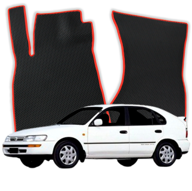 EVA Fußmatten für Toyota Corolla E100 7 gen Kompakt 3 Türer (1992-1997)