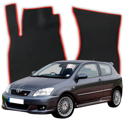 EVA Fußmatten für Toyota Corolla E130 9 gen Kompakt 3 Türer (2001-2007)