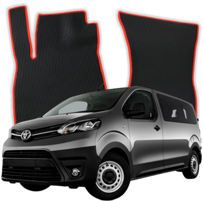EVA Fußmatten für Toyota ProAce City Verso 5-Sitzer Kurzversion 2 gen Minivan (2019-2025)