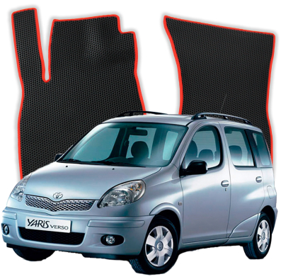 EVA Fußmatten für Toyota Yaris Verso 1 gen Minivan (1999-2005)
