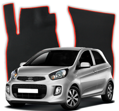 EVA Fußmatten für Kia Picanto TA 2 gen Kompakt 5 Türer (2011-2017)