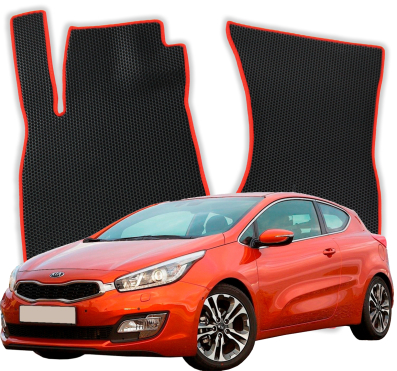 EVA Fußmatten für Kia ProCeed 2 gen Kompakt 3 Türer (2012-2018)