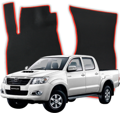 EVA Fußmatten für Toyota Hilux 7 gen Pick-up 4 Türer (2005-2015)