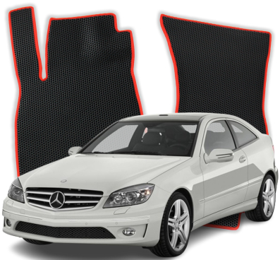 EVA Fußmatten für Mercedes-Benz CLC CL203 1 gen Kompakt 3 Türer (2008-2011)