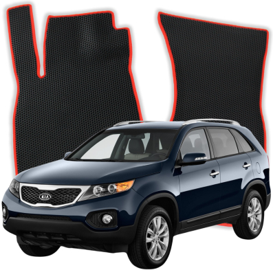 EVA Fußmatten für Kia Sorento 7-Sitzer XM 2 gen SUV 5 Türer (2009-2014)