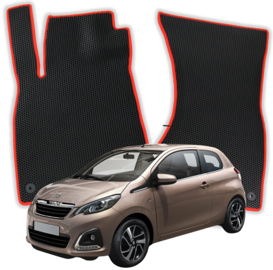 EVA Fußmatten für Peugeot 108 1 gen Hatchback 3-Türer (2014–2022)