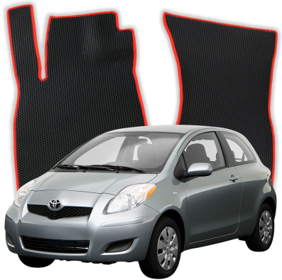 EVA Fußmatten für Toyota Yaris 2 gen Schrägheck 3-Türer (2005–2011)