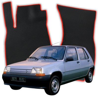 EVA Fußmatten für Renault 5 GT Turbo 2 gen Schrägheck 5-Türer (1985–1991)