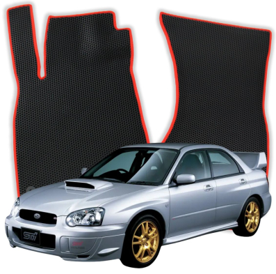 EVA Fußmatten für Subaru Impreza WRX GD 2 gen Limousine (2000–2007)