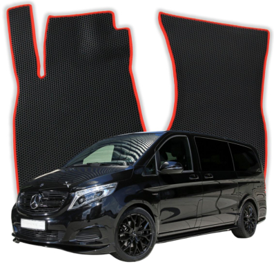 EVA Fußmatten für Mercedes-Benz V-Klasse 7-Sitzer V250d 3 gen Minivan 5-Türer (2015–2025)