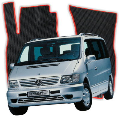 EVA Fußmatten für Mercedes-Benz Vito / V-Klasse 6 - Personenwagen W638 1 gen Minivan (1996-2003)
