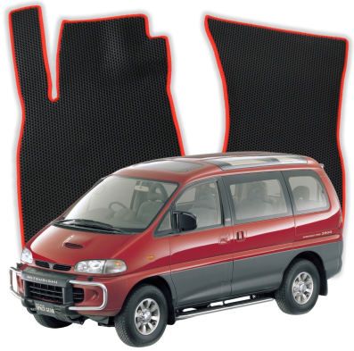 EVA Fußmatten für Mitsubishi Delica 4 gen Minivan 3 Tueren (1994-2007)