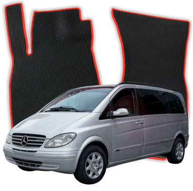 EVA Fußmatten für Mercedes-Benz Viano 7-Sitzer 2 gen Minivan 5 Türen (2003-2014)