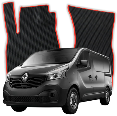 Autofußmatten EVA OMEVO für Renault Trafic 7-Sitzer 3 gen Van 5 Tueren (2014-2025)