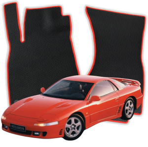 OMEVO EVA Fußmatten® für Mitsubishi 3000GT asiatische Version 1 gen Coupe (1990-2000)