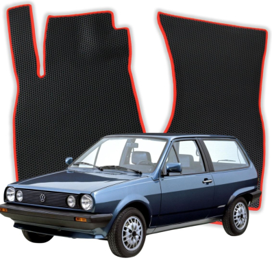 Autofußmatten EVA OMEVO für Volkswagen Polo 2. Generation Hatchback 5 Türen (1981-1994)