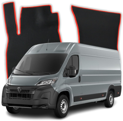 Auto-Fußmatten EVA OMEVO für Peugeot Boxer Furgon L4H2 (3-Sitzer) 2 gen Van (2006–2025)