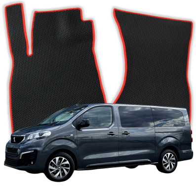 EVA Auto-Fußmatten OMEVO für Peugeot Traveller Business Long 9-Sitzer 3 gen Van 5-Türer (2016-2025)