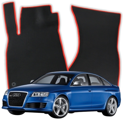 EVA Autofußmatten OMEVO für Audi RS6 C6 2 gen Sedan (2008-2010)