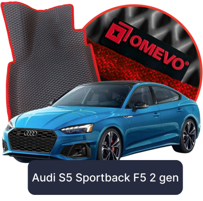 EVA Autoteppiche OMEVO für Audi S5 Sportback F5 5 gen Liftback (2016-2024)
