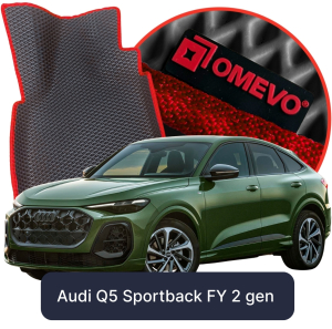 OMEVO 5D Pro EVA Fußmatten für Audi Q5 Sportback FY 2. gen SUV (2020-2024)