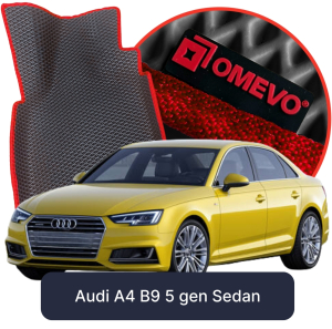 OMEVO 5D Pro EVA Fußmatten für Audi A4 B9 5. gen Sedan (2015-2024)