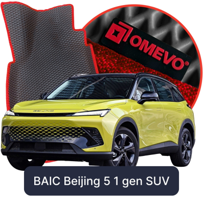 EVA Autoteppiche OMEVO für BAIC Beijing 5 1. Generation SUV (2024-2025)