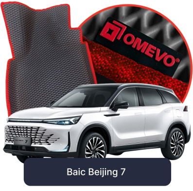 OMEVO 5D Pro EVA Fußmatten für BAIC Beijing 7 1. gen SUV (2020-2025)
