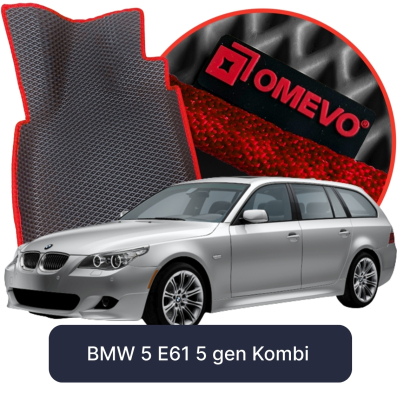 EVA Autoteppiche OMEVO für BMW 5 E61 5. Generation Kombi (2003-2010)