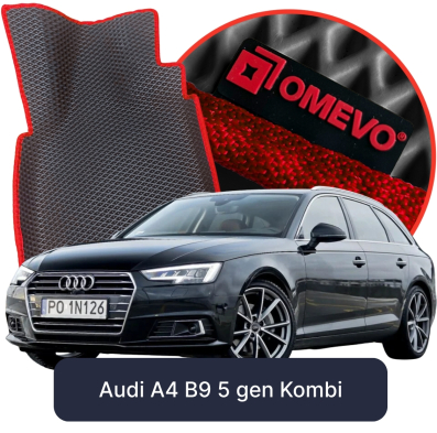 OMEVO 5D Pro EVA Fußmatten für Audi A4 B9 5. gen Kombi (2015-2024)