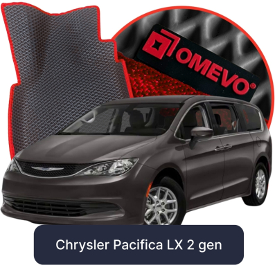 EVA Autoteppiche OMEVO für Chrysler Pacifica 8-Sitzer Benzin 2. Generation Minivan (2016-2025)