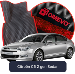 OMEVO 5D Pro EVA Fußmatten für Citroën C5 2. gen Sedan (2008-2017)