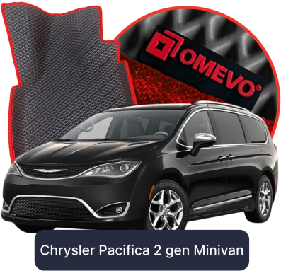EVA Autoteppiche OMEVO für Chrysler Pacifica 7-Sitzer Benzin 2. Generation Minivan (2016-2025)